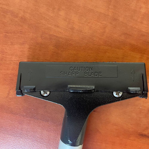 Work scraper with rubber handle new for paint and floors