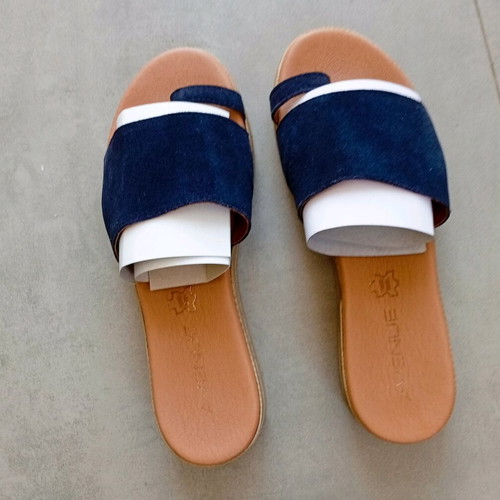 Leather sandals, summer, only 8 €.