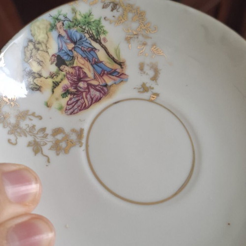 Vintage porcelain tea set