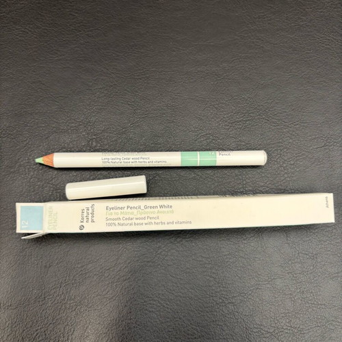 Korres Eyeliner Pencil Green White number 12 new