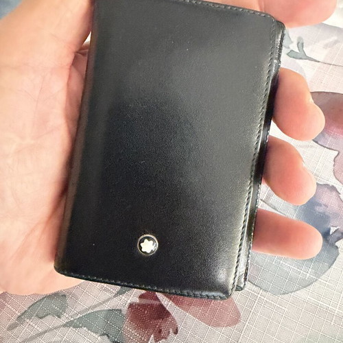Montblanc Meisterstuck Card Holder genuine leather, excellent condition
