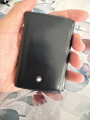 Montblanc Meisterstuck Card Holder genuine leather, excellent condition