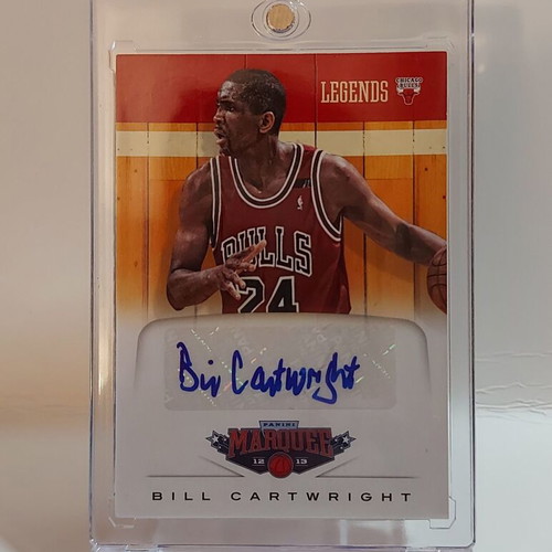 Panini Marquee Basketball Bill Cartwright Autographed Card new