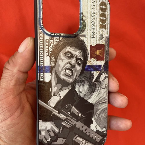 IPhone 16 Pro Max Silicone Case Scarface Tony Montana Al Pacino new