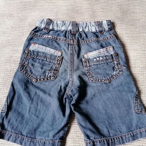 Denim shorts for 18-month-old boy