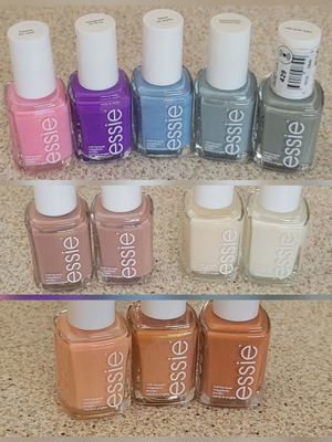 Essie βερνίκια νυχιών σαν καινούργια, σετ 2