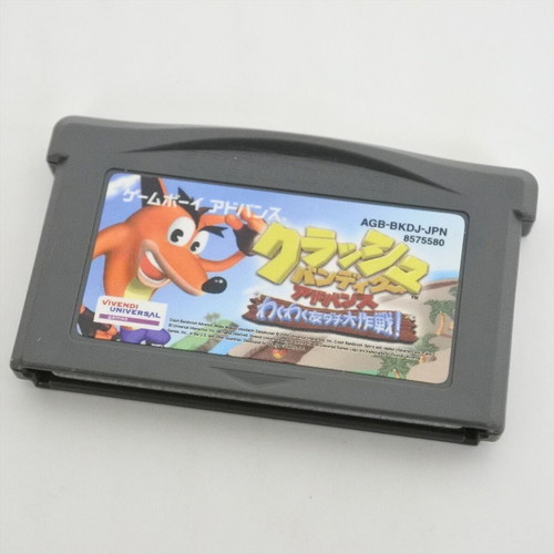 Crash Bandicoot Waku Waku Japan GameBoy like new