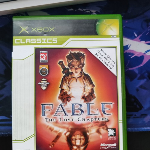 Fable Xbox Original game with manual