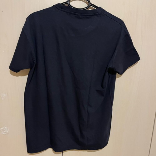 T shirt small dark blue with print new