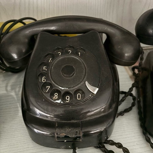 Τηλέφωνα vintage μεταχειρισμένα, παλιές τηλεφωνικές συσκευές 3 τμχ