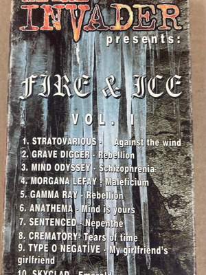 VHS Βιντεοκασέτα Metal Invader Fire & Ice Vol I 1997 μεταχειρισμένη