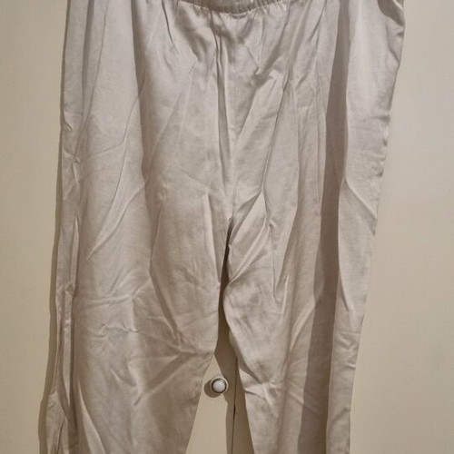 Women's satin pants H&M size XXL like new, beige