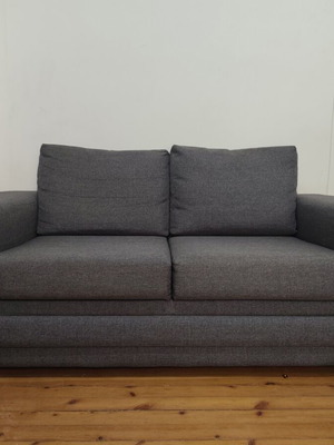 Two-seater sofa like new, 165x87x80 cm