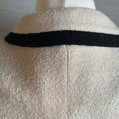 Manto Set with Bouclé Wool Dress like new, size 50