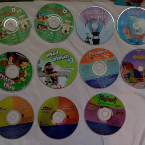 Children's DVD pack used, 11 animated series and cartoons