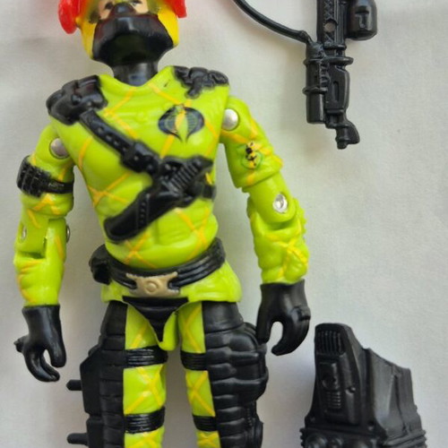 GIJOE Cobra Night Viper Custom Black Major 2017 Elite Trooper like new