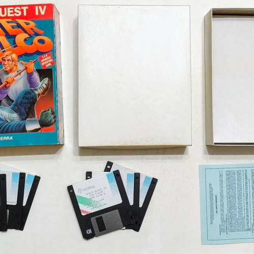 PC Space Quest IV Roger Wilco and the Time Rippers Big Box μεταχειρισμένο