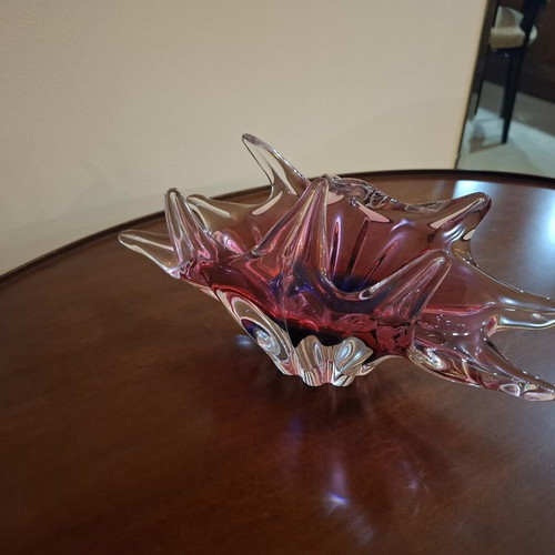 Vintage Murano Art Glass Bowl like new, mid-century 50s-60s