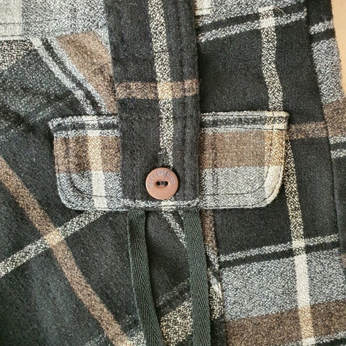 Attrattivo wrap skirt like new, black and brown, size S