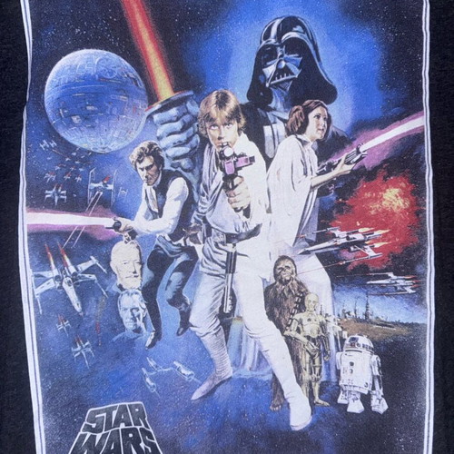 Star Wars T-shirt size M like new, gray
