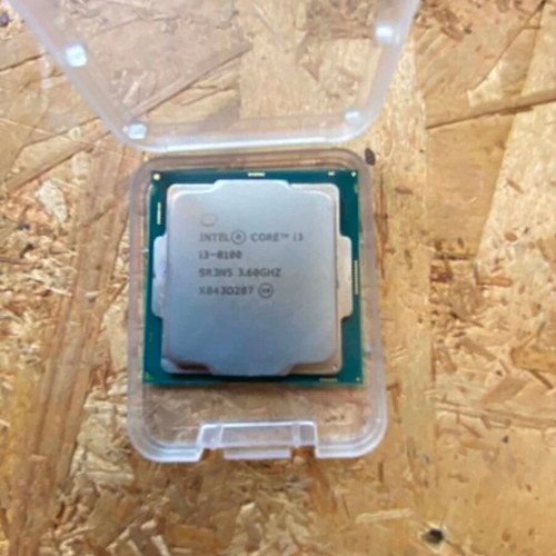 Intel Core i3-8100 3.6GHz LGA1151 processor like new