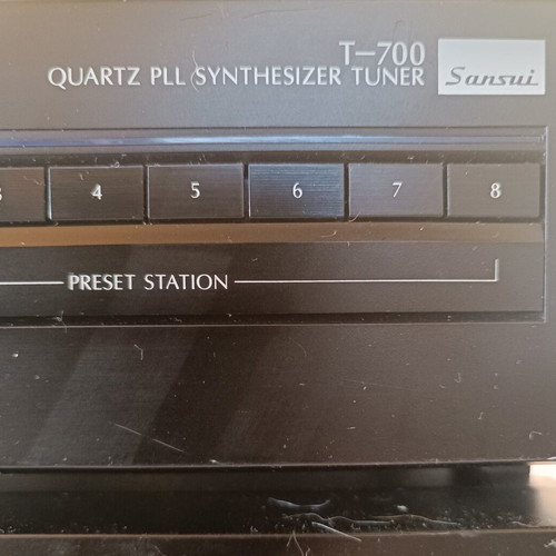 Sansui set A-1000 amplifier SE-500 equaliser T-700 tuner like new