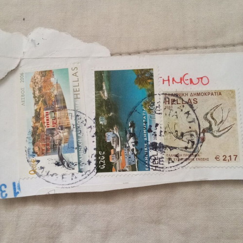 Stamp collection used, part 2, mini collection