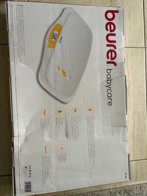 Beurer Babycare Digital Baby Scale like new, 20 kg, white with designs