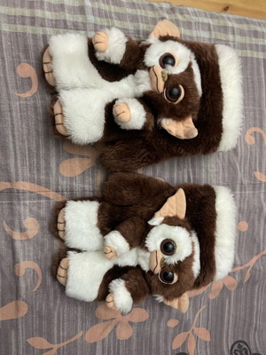 Γάντια Warner Bros Gremlins Gizmo σαν καινούργια, καφέ