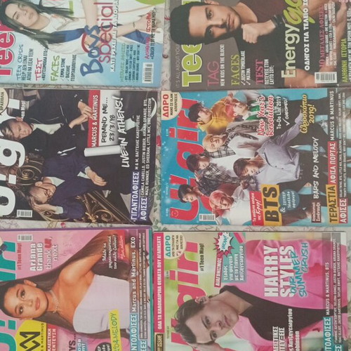 U!girl and Teenage magazines like new
