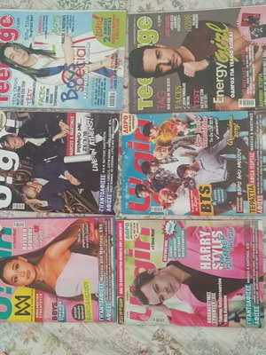 U!girl and Teenage magazines like new