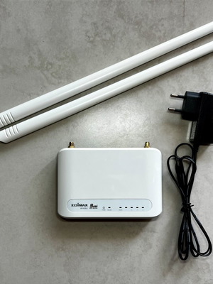 Edimax BR-6428nC N300 Wi-Fi Router μεταχειρισμένο με αποσπώμενες κεραίες