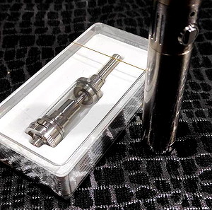 Sigelei Telescopic-23 Mod 15W + ατμοποιητης ηλεκτρονικού τσιγάρου joecig ceram inox