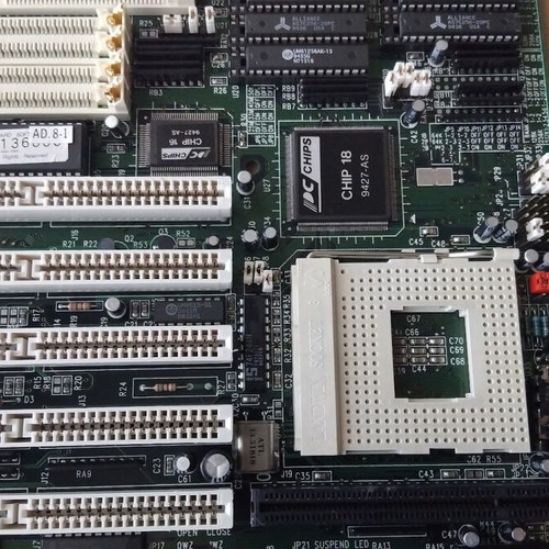 PC Chips Hsin Tech M912 v1.4 Socket 3 motherboard like new