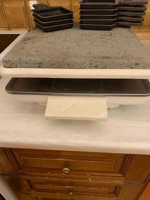 Tefal raclette used with stone plate