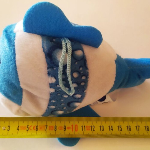 Blue Doly toys fish used, length 20cm