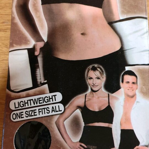 Velform sauna belt new, passive abdominal training