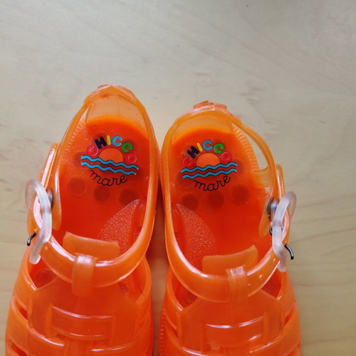 Baby silicone sandals size 21 like new