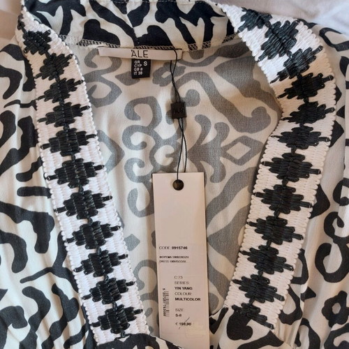A.L.E. dress new, black and white, size small with sleeve