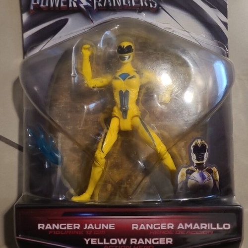 Power Rangers full play set like new, 5 figures from 2017 movie