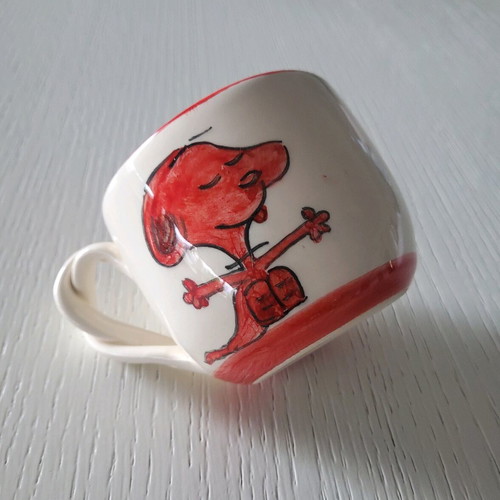 Handmade ceramic mug from Kythnos new