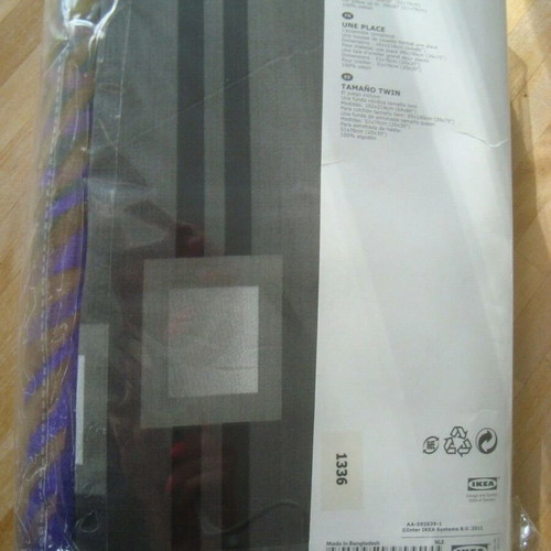 IKEA VANNERNA Ljud single duvet cover set like new 90x200 with 1 pillowcase