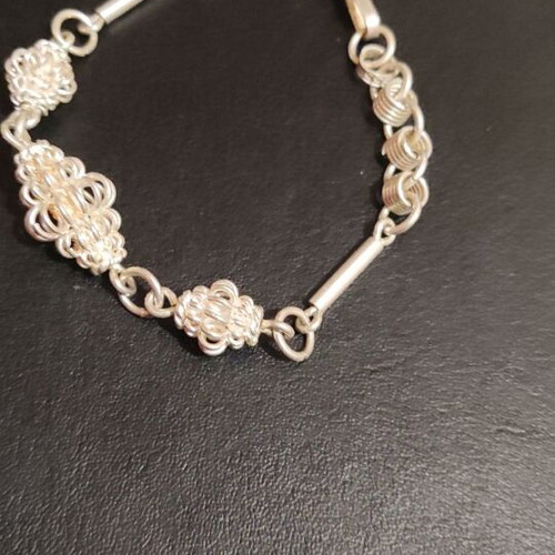 Silver 935 bracelet new, length 19cm