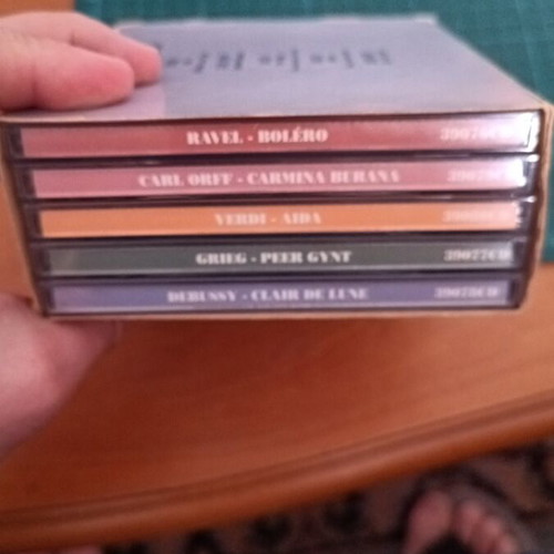 Magnificent Classical 5 CD like new, classical music