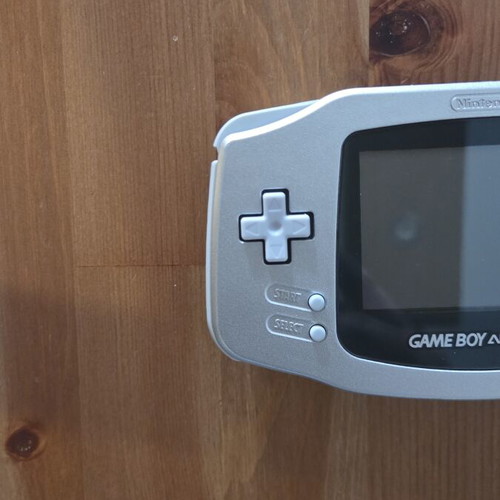 Nintendo Game Boy Advance Silver handheld console