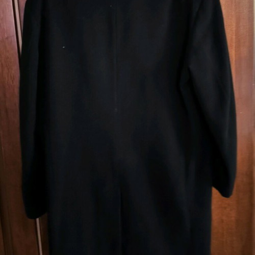 Men's black coat size medium like new