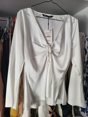 Zara ΝοΜ top new, white