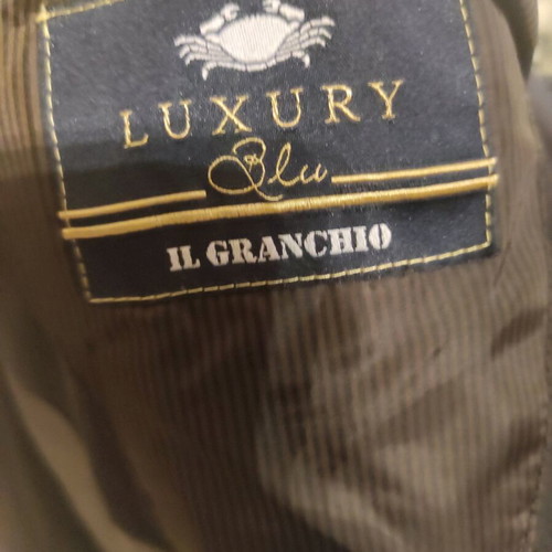 Luxury jacket used, size L, warm with hood and waist strap