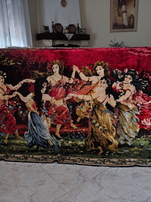 Wall hanging with muses like new