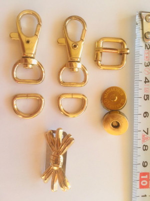 Metal materials for bag making
